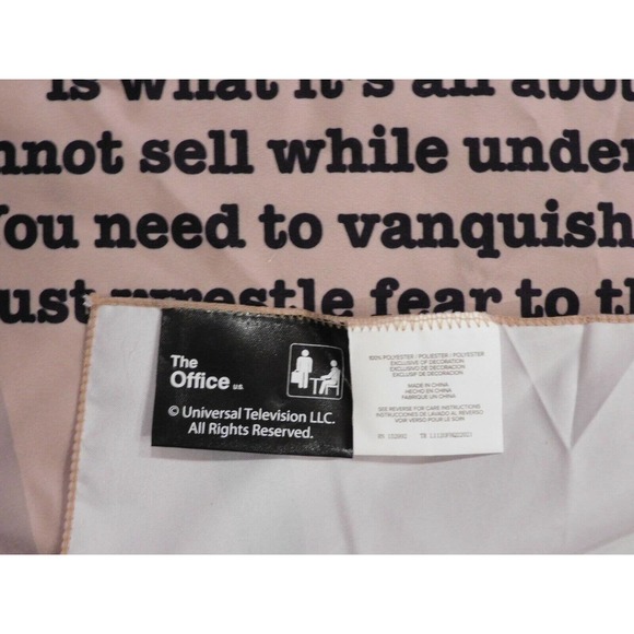 Culturefly The Office Dwight Schrute "Fear" Bandana from summer box new - Picture 3 of 3